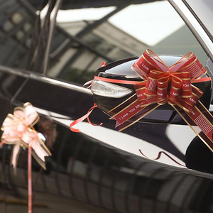 Quà Tặng Gói Quà Giáng Sinh Kéo Bướm Nơ Organza Kéo Nơ Ruy Băng Nhựa Kéo Nơ Hoa Để Trang Trí - Product Image 4