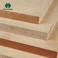Precio de Fábrica, Tablero MDF/HDF de 2mm, 3mm, 9mm, 10mm, 15mm, 18mm, Láminas de Madera MDF, Paneles, Placas para Armarios de Hotel