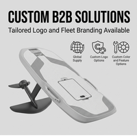 Planche de surf électrique hydrofoil à alimentation directe Efoil EPP 110L Jetboard QuickLearn Safe Hand Control Smart Remote Gris Blanc