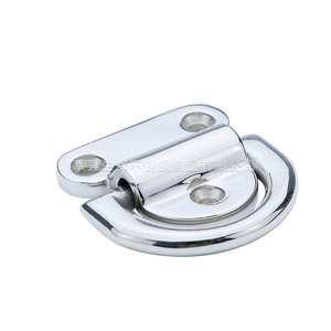 Stainless Steel D Type Connecting Ring 8mm 10mm Marine Hardware Boat Hook Loop Fixing Ring For <b>Yacht</b> Caravan - Product Image 3