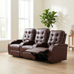 Fauteuil inclinable manuel multifonction 3 places du fabricant – Canapé commercial et domestique pour cinéma 4D, siège de théâtre, <span class=keywords><strong>causeuse</strong></span> - Product Image 1
