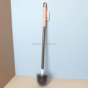 Brosse de nettoyage de toilettes JY6202 écologique 128g bleue pour rebords de cuvettes, <span class=keywords><strong>balai</strong></span> de sol rigide amovible pour intérieur avec manche en PP, portatif - Product Image 5