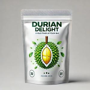 Süt ve Matcha çayı için çevre dostu özel mat lamine Stand-Up kılıfı fermuarlı çanta gıda ambalajı - Product Image 2