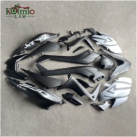 KOLMIO-LAM Kit de carénage complet en plastique pour moto Yamaha Tmax530 17-18 DX/SX Accessoires Carrosserie complète Noir