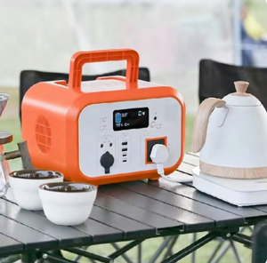 สถานีไฟฟ้าพกพา LiFePO4 พร้อมแผงโซลาร์เซลล์ 600W 576Wh แบตเตอรี่สำรองสำหรับบ้าน 2000 รอบการใช้งาน ระบบสำรองไฟฟ้าแบบต่อเนื่อง - Product Image 1