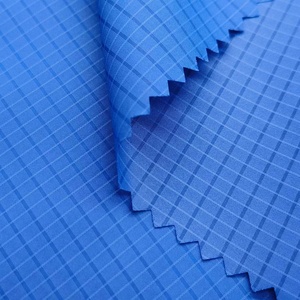 Chất lượng cao 310T WR cire kết thúc bọc vải 30D Nylon taffeta ribstop không thấm nước và downproof cho cô gái 'xe sử dụng - Product Image 3