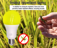 Lampe anti-moustique de haute qualité E27 lampe anti-moustique lampe anti-moustique électrique rechargeable