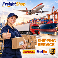 Transitaire FBA pour la reconstitution des stocks, consolidation de petits colis LCL, Chine vers États-Unis, Europe, Canada, Australie, agent de fret porte-à-porte DDP