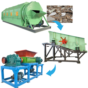 Système de traitement et de criblage des déchets de construction, machine de classification de la pierre, du bois et du verre - Product Image 1