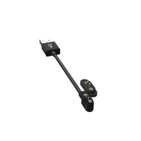 Conector de Cable Usb de alimentación magnética, 2 pines, 2,84mm, macho y hembra, para reloj inteligente