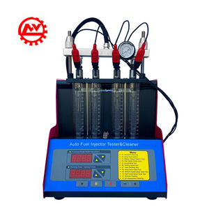 4-Cylinder 110V 220V Gasoline <strong>Injectors</strong> Car Motorcycle Auto Ultrasonic <strong>Injector</strong> <strong>Cleaning</strong> Tester <strong>Machine</strong> - Product Image 4