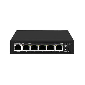 สวิตช์ PoE แบบจัดการได้ 5 พอร์ต Full Gigabit L2+ รุ่น ZC-S800WP-4G-1G พร้อมการรับประกัน 1 ปี อุปกรณ์ไฟเบอร์ออปติก PoE - Product Image 5