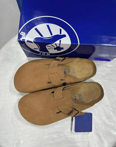 Туфли унисекс из натуральной кожи с пробковой подошвой - Product Image 1