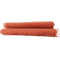 Clôture en treillis métallique galvanisé en acier, design tissé antirouille pour la sécurité et l'utilisation domestique, compatible avec les portails coulissants