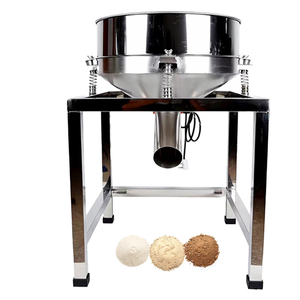 110V/220V/380V Stainless Steel Electric Vibrating Screen Plastic Powder Food Flour Mill Engine <b>Tea</b> Separation - Product Image 1