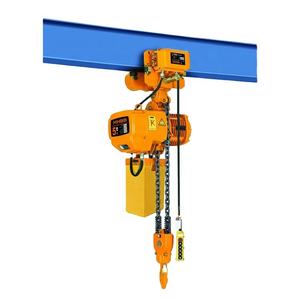 Kerekan rantai listrik Model HBB, kait dan troli performa tinggi 1 2 3 5 10 Ton - Product Image 1