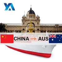 Sacs d'emballage FCL de haute qualité Chine DDP expédiés Melbourne Australie Livraison express Agents d'expédition internationaux dédiés
