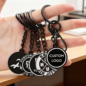 Llavero de Metal Grabado Personalizado al por Mayor de Fábrica, Llavero Creativo 2D 3D con Logotipo de Empresa y Letras para Regalos Promocionales - Product Image 3