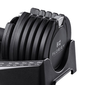 Excelente oferta para uso doméstico 12,5Kg Mancuernas ajustables de acero negro 27.5LB Equipo de fitness para levantamiento de pesas - Product Image 5