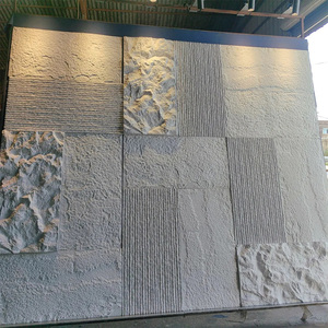 Panneau mural en <span class=keywords><strong>pierre</strong></span> PU imperméable et ignifuge, léger et moderne, imitation roche, pour revêtement mural extérieur et intérieur domestique - Product Image 2