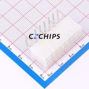 WB420A2H-160P-001 Wire-to-Board Pin Header Bent Lead Through Hole,P=4.2mm 2x8P 4.2mm Right Angle Insert Mini-Fit (MX 4.2) - Product Image 1