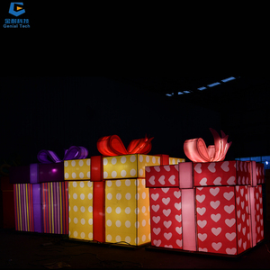 Sgfl038 trang trí đèn lồng sự kiện mùa đông giáng sinh xe ngựa đèn lồng ngoài trời lễ hội cây thông giáng sinh - Product Image 5