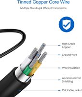 Chargeur pour ordinateur portable HP 65W 45W Smart Blue Tip Power Adapter