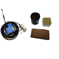 Sensor Kelembapan Tanah, EC, dan Suhu Canggih dengan Antarmuka RS485 SDI12 untuk Hidroponik Rockwool dan Cocopeat