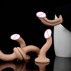 YOCY Dildo Strap-on con Correa, Núcleo Metálico Flexible, Rotación en Cualquier Dirección, Juguetes Sexuales de Silicona para Mujeres, Estimulación del Punto G - Product Image 2