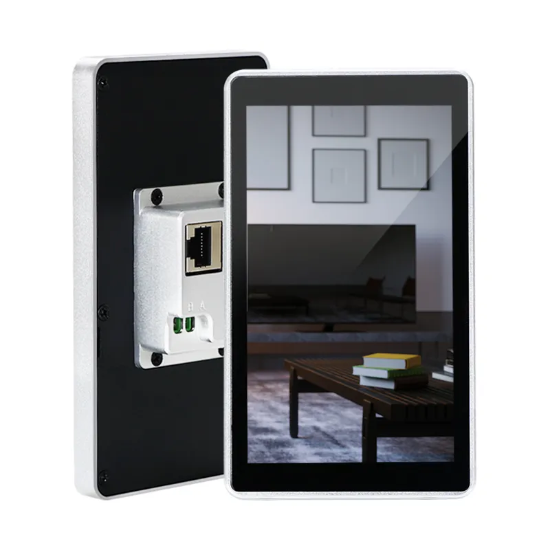 5.5'' Touchscreen DC & Power over Ethernet Home Automation Interactive Smart Central Control Panel