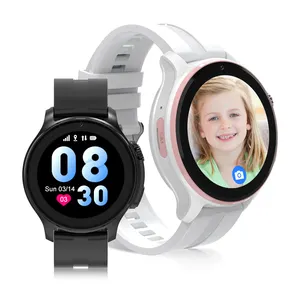 最新儿童手表VLT46 4g儿童手表全球定位系统跟踪视频呼叫SOS闹钟儿童智能女孩男孩手表