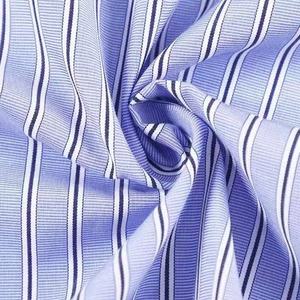 Bahar ve yaz dikey pincotton pamuk % gömlek kumaşı ince pamuk Formalwear üstleri iş elbiseleri etek giyim kumaşlar - Product Image 1