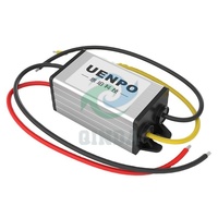 Convertisseur abaisseur de tension 24V vers 12V 15A, boîtier en aluminium robuste, haute puissance, pour caméra de recul et navigation de camion