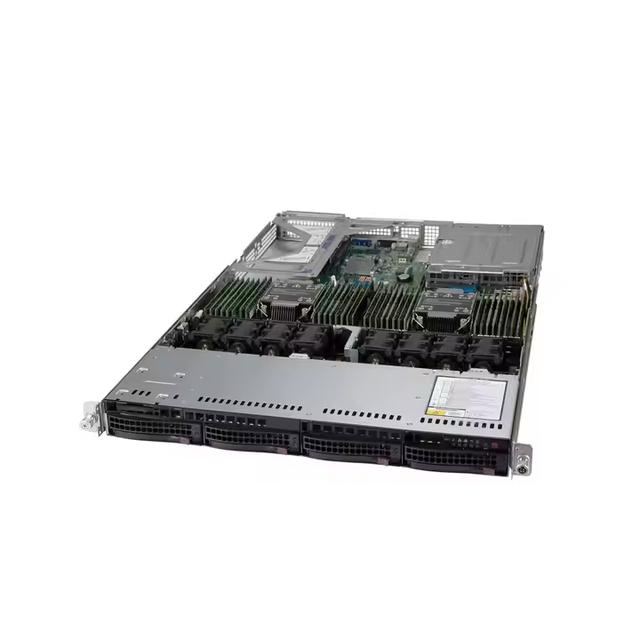 64GB RAM Xeon/CPU/AMD EPYC Compact and Reliable Rack Server SuperServer SYS-611C-TN4R Server in Stock
