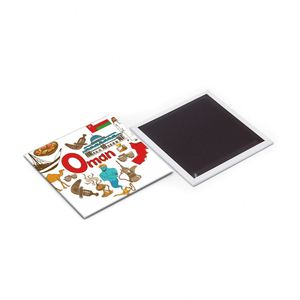 Custom Oman Magnet Badge Pin Souvenir 3D Printed Poly Resin Fridge Magnets for Oman - Product Image 5