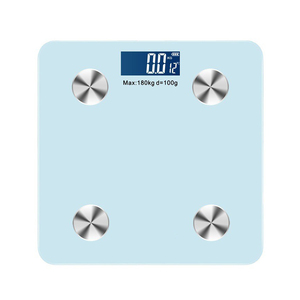 Báscula Digital Inteligente con Pantalla de Temperatura, Báscula Corporal Inteligente con Medición de Grasa y Aplicación, 180 kg, Fabricante - Product Image 2