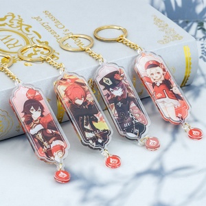 Keyring Manufacturer Wholesale Custom Plastic Acrylic Key ChainPersonalized Printing Logo <b>Anime</b> <b>KeyChain</b> - Product Image 5