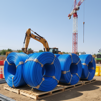 Conducto Microtubo Cuadrado Subterráneo de Alta Presión de 12 Vías de HDPE, Paquete de Conductos de Fibra Óptica de 14/10 mm, Solución de Redes de Telecomunicaciones