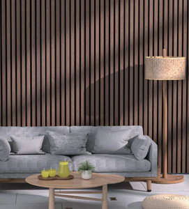 Panneaux muraux en bois <span class=keywords><strong>de</strong></span> chêne <span class=keywords><strong>de</strong></span> 2400mm au design moderne <span class=keywords><strong>de</strong></span> Comovy Home Planches à lattes décoratives hautes avec finition conviviale pour les chambres - Product Image 2