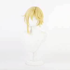 Perruque de cosplay Ainizi de 30 cm, blonde courte, synthétique, personnage de <span class=keywords><strong>Nito</strong></span> Nazuna, de l'ensemble Ensemble Stars - Product Image 4
