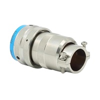 Connecteur circulaire HengYu série XC158 XC15827T32K1P40 & XC15827F32Z1P40 à 32 cœurs, fiche aviation en alliage d'aluminium vert olive pour