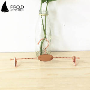 Lingerie Shop Threaded Gold Children's Panties Show Clip Custom Logo Metal <strong>Mini</strong> Wire <strong>Hangers</strong> - Product Image 4