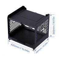 Soporte de Almacenamiento BIQU Panda Stack AMS, Kit de Actualización de Soporte de Refrigeración para Impresoras 3D Bambu Lab A1, A1 Mini, AMS 2 Pro, Accesorios