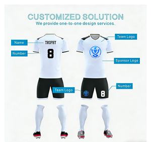 Maglie da <span class=keywords><strong>Calcio</strong></span> di Alta Qualità 25-26, 100% Poliestere, Scollo a V, Set Completo, Versione Thai, <span class=keywords><strong>Abbigliamento</strong></span> <span class=keywords><strong>Sportivo</strong></span> per Squadre - Product Image 2