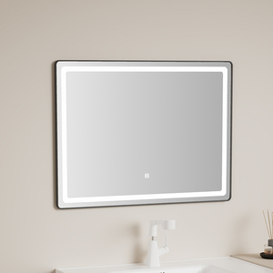 Precio de fábrica Venta caliente con vanidad de material de acero inoxidable Gabinetes de baño de estilo moderno para la venta Iluminación de vanidad de baño - Product Image 2