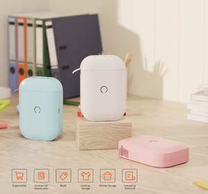 Iyin d11 पोर्टेबल मिनी स्टिकर निर्माता प्रिंटर ब्लूटूथ हैंडहेल्ड वायरलेस पॉकेट प्रिंटर के लिए वायरलेस पॉकेट प्रिंटर - Product Image 3