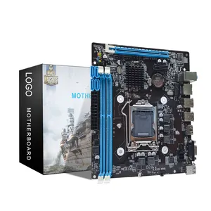 Hm55 carte mère d'ordinateur lga1156 ddr3 carte mère hm55 prise en charge i3 i5 i7 processeur de bureau