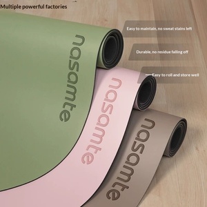 Tapete de Yoga con Logotipo Personalizado, Forma Ovalada, para Gimnasio en Casa, Antideslizante, Absorbente de Impactos, Transpirable, Silencioso, con Rodilleras para <span class=keywords><strong>Pilates</strong></span> - Product Image 2