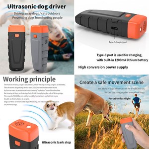 Dispositivo antiladridos de Control remoto de 10 metros de largo a la moda, disuasorio ultrasónico para perros, entrenamiento eléctrico para perros con Material plástico - Product Image 4