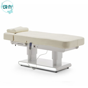 Prix élevé mais bonne qualité Salon de beauté lit de cils Table de lit de massage facial électrique avec 4 moteurs - Product Image 2